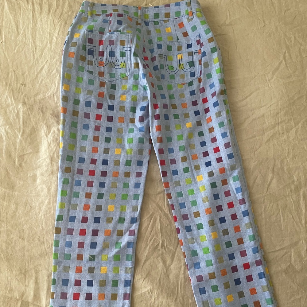 Fashion Brand Company by Penelope Gazin Blue Pantone Pants